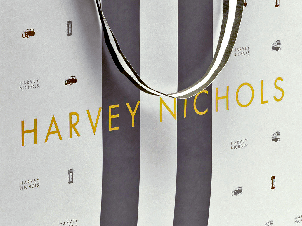 Harveynichols Grey Bags Ret